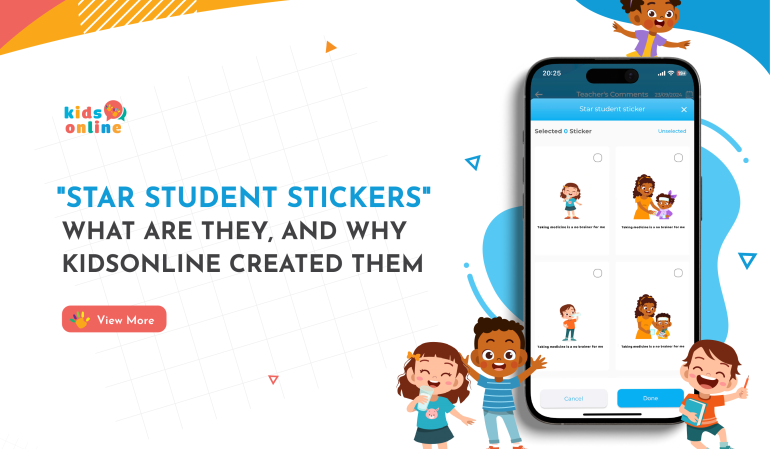 "Star Student Stickers": What Are They, and Why KidsOnline Created Them